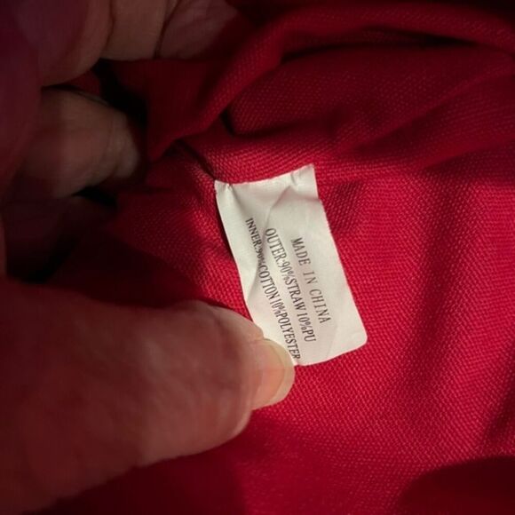 Caribbean Joe Straw Market Beach Tote Bag - Picture 11 of 13